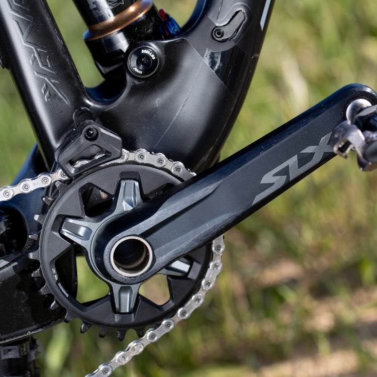 Crankstel 12-speed Shimano SLX FC-M7120-1 zonder kettingblad 175 mm - zwart
