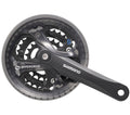 Crankstel 7/8 speed Shimano Acera FC-M361 - 175/48 x 38 x 28T met kettingscherm - zwart