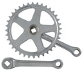 Crankstel 36T Vinty 1/8" spieloos 130mm staal - zilver