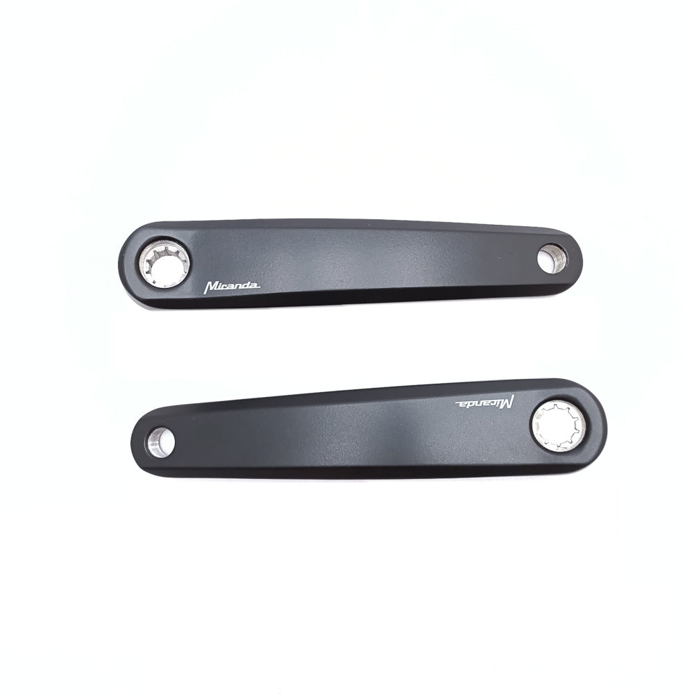 Crankset (links en rechts) Miranda Delta  - met crankarm 170mm - Bosch Gen3 BNI - zwart