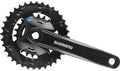Crankstel 2x 7/8 speed Shimano FC-M315-2 met 175mm crankarm 36 x 22T - zwart