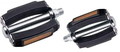 Pedaalset Marwi 677H met reflectoren - zilver/zwart  (werkplaatsverpakking)
