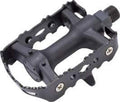 Pedaalset Marwi SP-931S kunststof met stalen frame - zwart (blisterverpakking)