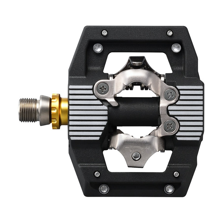 Pedaalset Shimano Saint PD-M821 SPD + platform - zwart