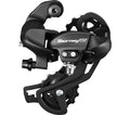 Achterderailleur 7/8-speed Shimano Tourney TX800 met padbevestiging - zwart (werkplaatsverpakking)