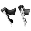 Verstellerset STI 2 x 8 speed Sunrace ST-R81 inclusief binnenkabels - Zwart/Zilver