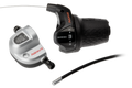 Draaiversteller 3 speed Shimano Nexus SL-3S42E  met kabels en clickbox - zwart (werkplaatsverpakking)