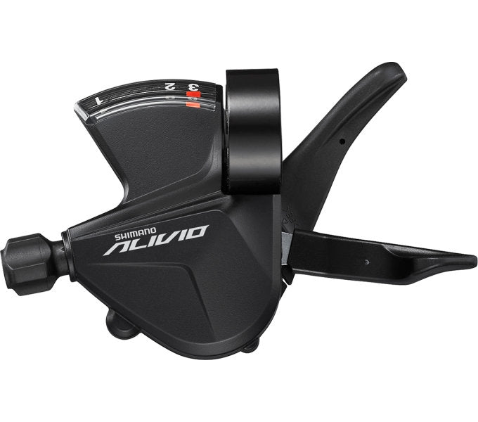 Versteller (links) 3 speed Shimano Alivio SL-M3100 - zwart