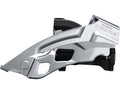 Voorderailleur 3 x 10-speed Shimano Deore FC-T6000 top swing - lage klem 66-69° - 44-48T - Zwart/Zilver