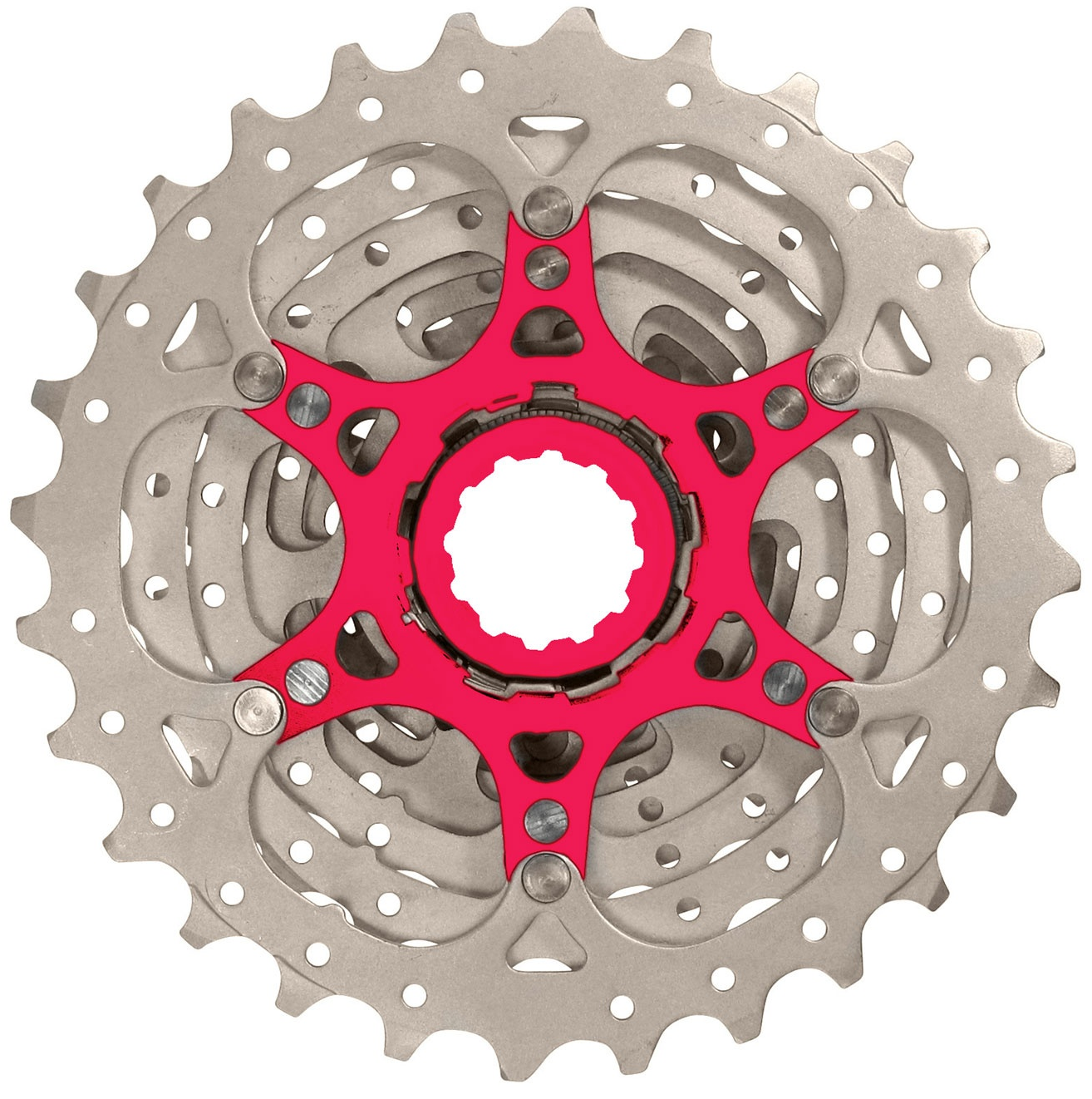 Cassette Sunrace CSRX0 10 speed 11-28T - metallic