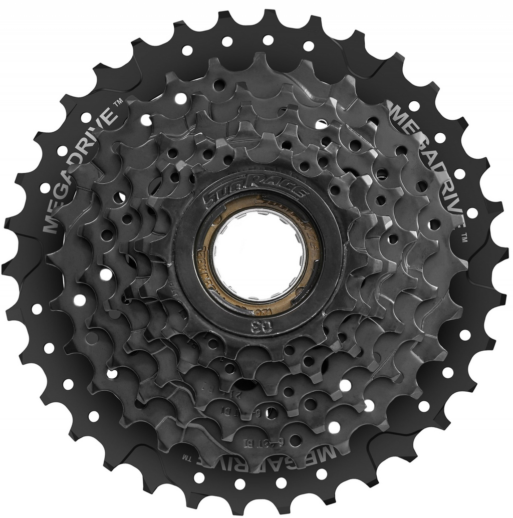 Freewheel 7 speed Sunrace MFM300 14-34T - zwart