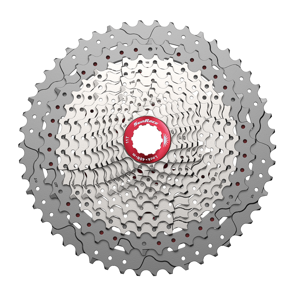 Cassette 11 speed Sunrace CSMX80 11-51T - zilver