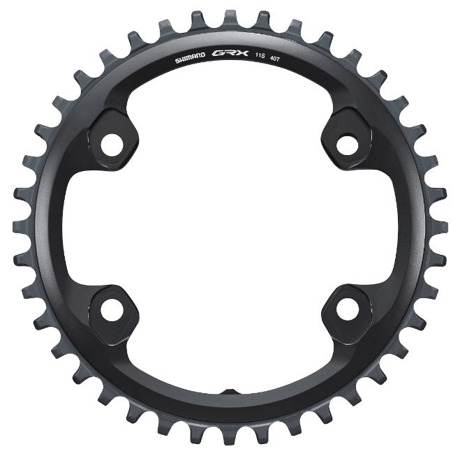 Kettingblad 40T Shimano GRX FC-RX810 1x11 speed - zwart