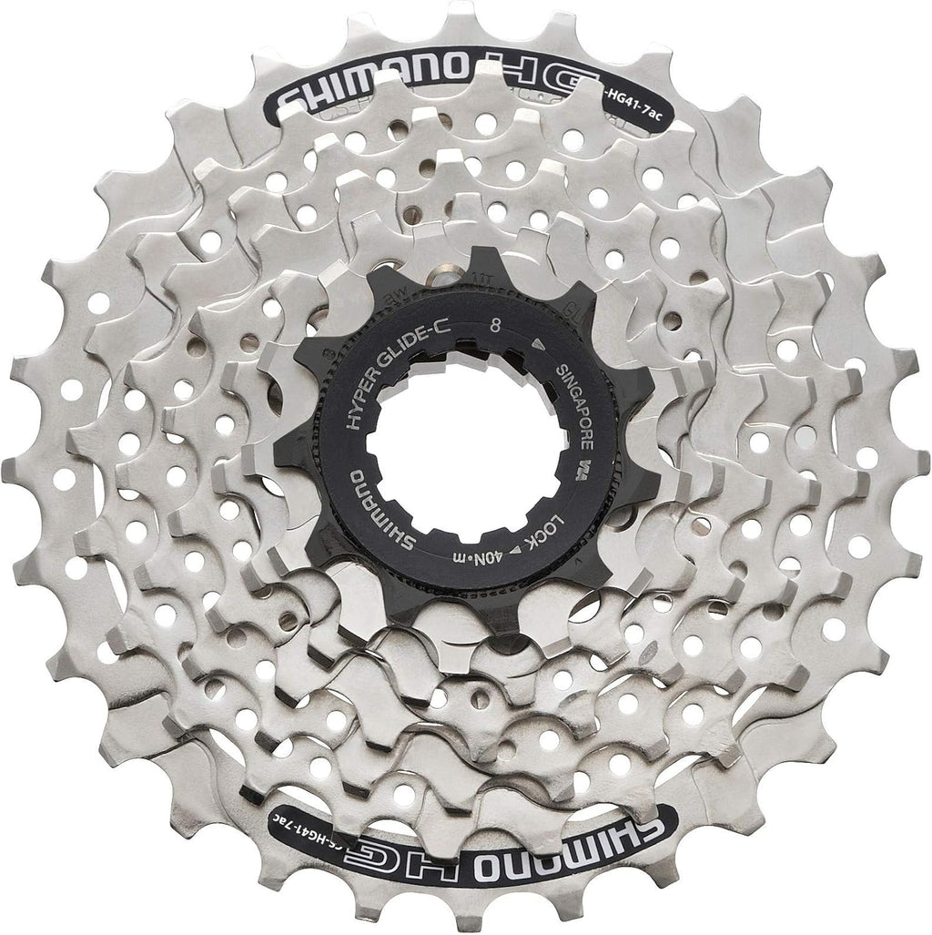 Cassette 7 speed Shimano HG41 11-28T - zilver