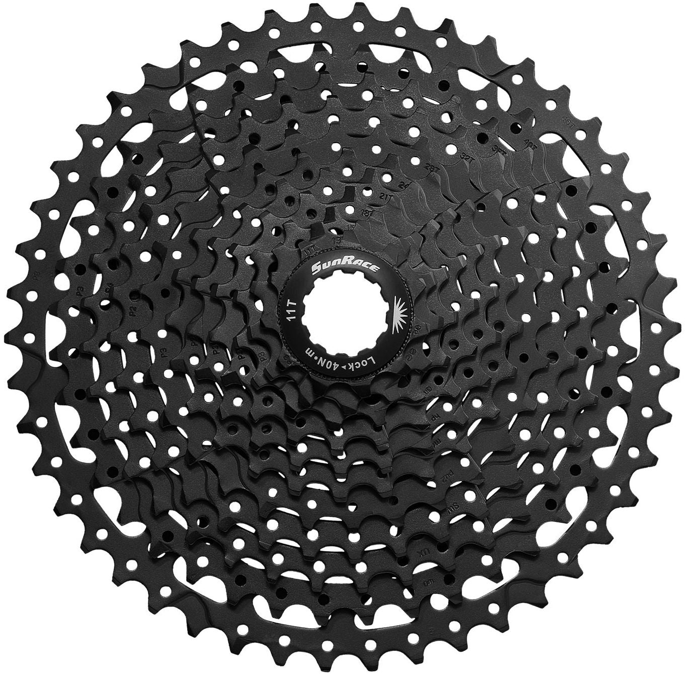 Cassette Sunrace CSMS8 11 speed - 11-46T - zwart
