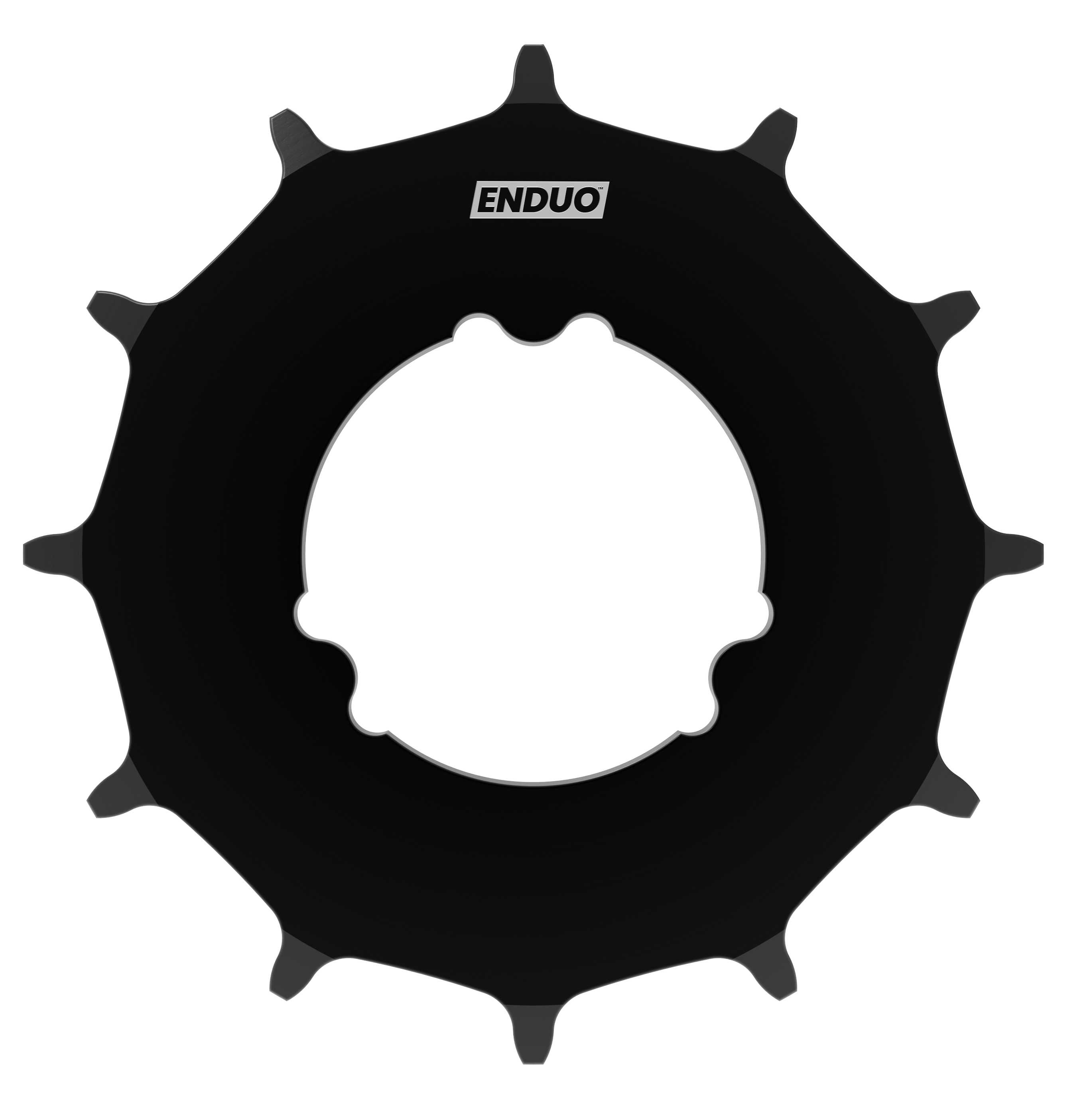Tandwiel 24T Enduo Cargo Nexus Alfine - zwart