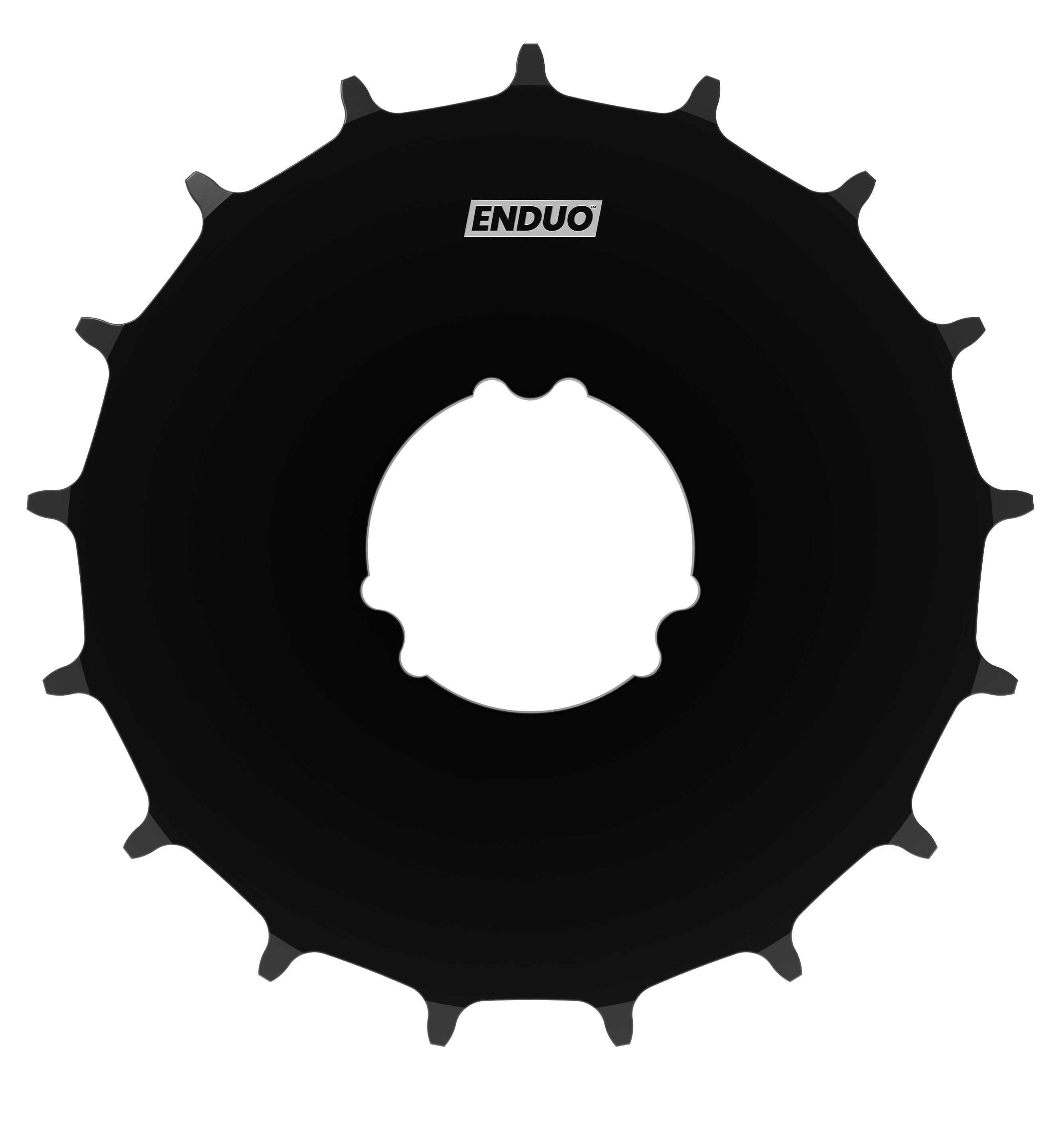 Tandwiel 34T Enduo Cargo Nexus Cl-45.5 - zwart