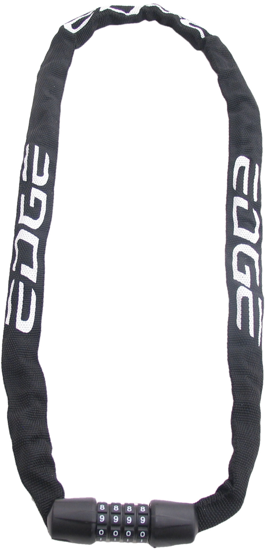 Kettingslot met code Edge Web Racer 90cm - zwart