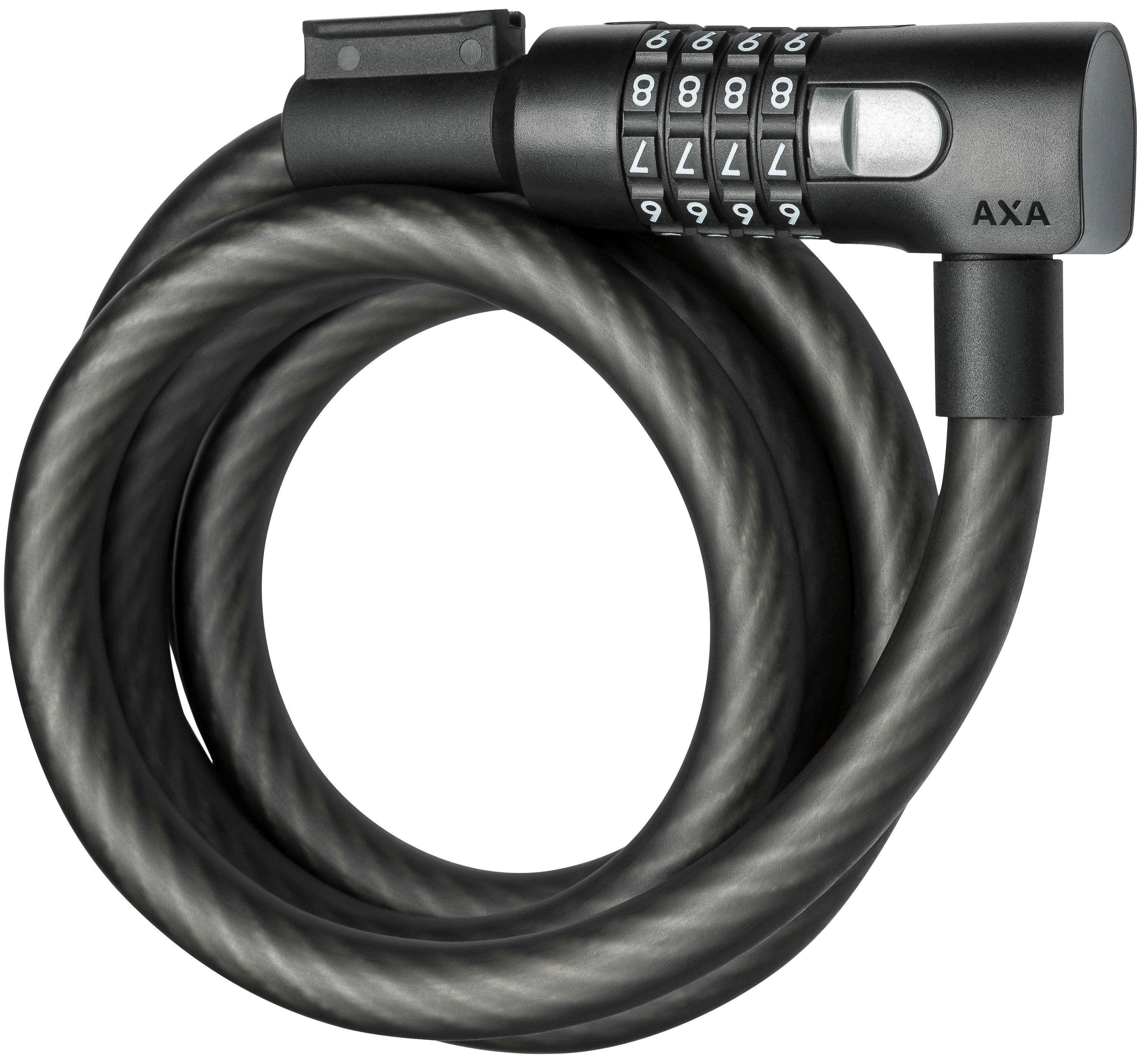 Kabelslot Axa Resolute C15-180 code - zwart