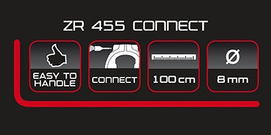 Insteekketting Trelock ZR455 Connect 100/8 - zwart