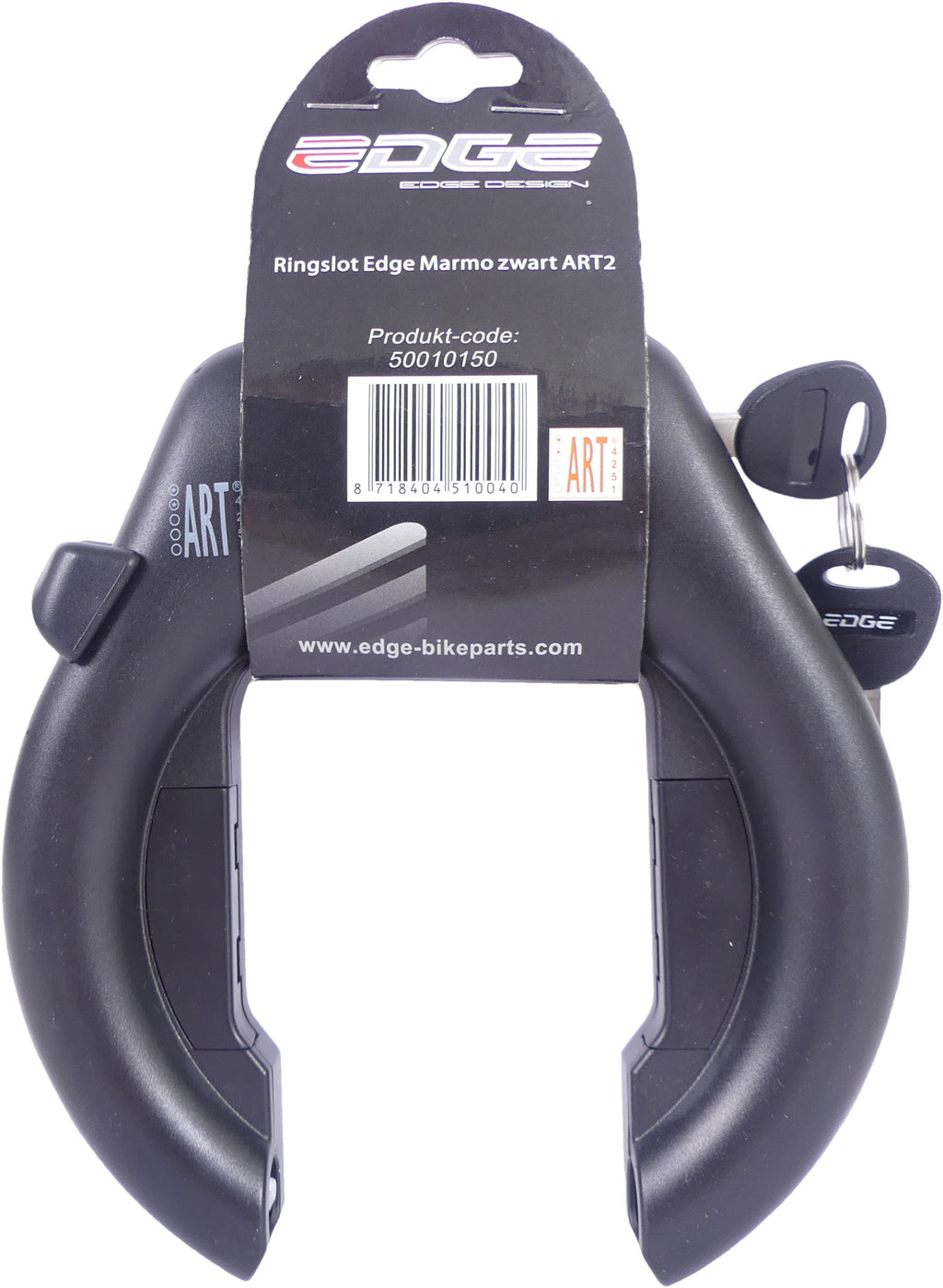 Ringslot Edge Marmo ART2 - zwart