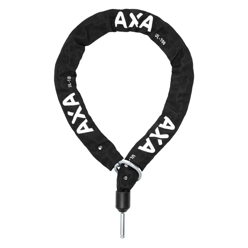 Ringslot Axa Block XXL met ULC100 insteekketting en zadeltasje