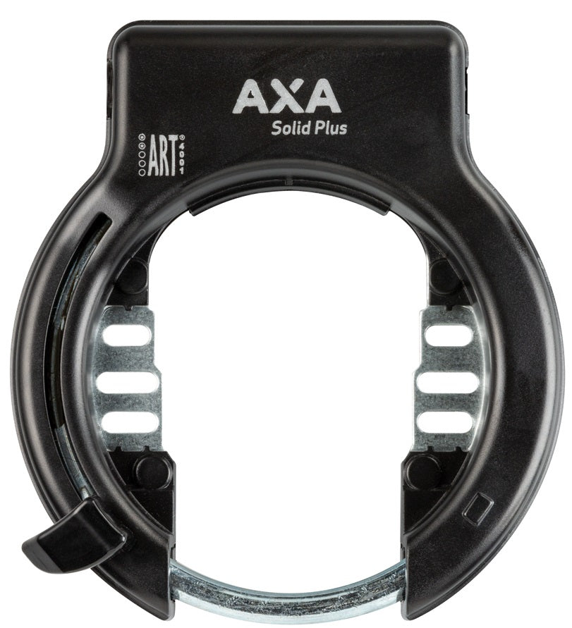 Set Ringslot Axa Solid Plus + Axa Linq City 100/7 - zwart