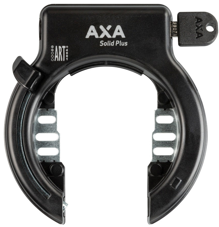 Set Ringslot Axa Solid Plus + Axa Linq City 100/7 - zwart