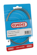 Schakel binnenkabel Elvedes 2250mm RVS Slick ø1,1mm Shimano / SRAM N-nippel (op kaart) - Zilver