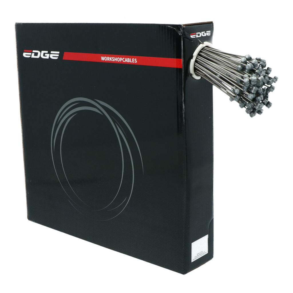 Rem binnenkabel Edge 2250mm RVS1,5mm 1x19 draad RVS - 6 x 7 T-nippel (100 stuks)