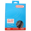 Rem kabelkit Elvedes ATB / Race compleet - zwart (in doosje)