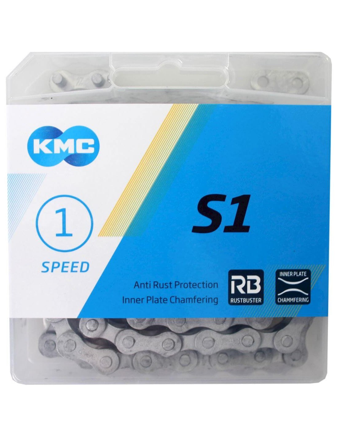 Ketting 1/2 x 1/8" KMC Z410 / S1 RB - anti-roest