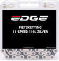 Fietsketting 11 speed Edge CHN-004 met 116 schakels - zilver