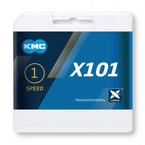 Ketting single speed KMC X101 Gold 112 schakels - goud