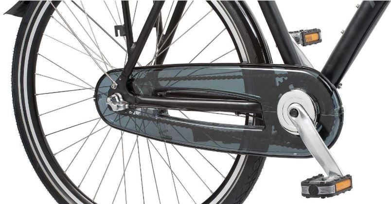 Kettingkast 28" Axa Kameleon voor 38T - smoke (winkelverpakking)