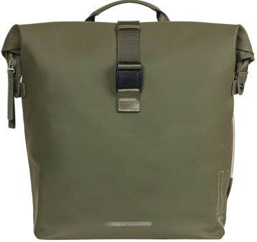 Dubbele fietstas Basil SoHo Nordlicht MIK 41 liter 31 x 13 x 37 cm - mosgroen