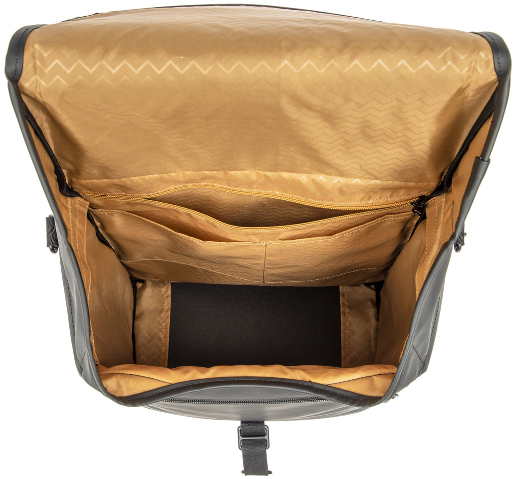 Fietstas New Looxs Odense Single 17,5 liter 32 x 16 x 38 cm - zwart