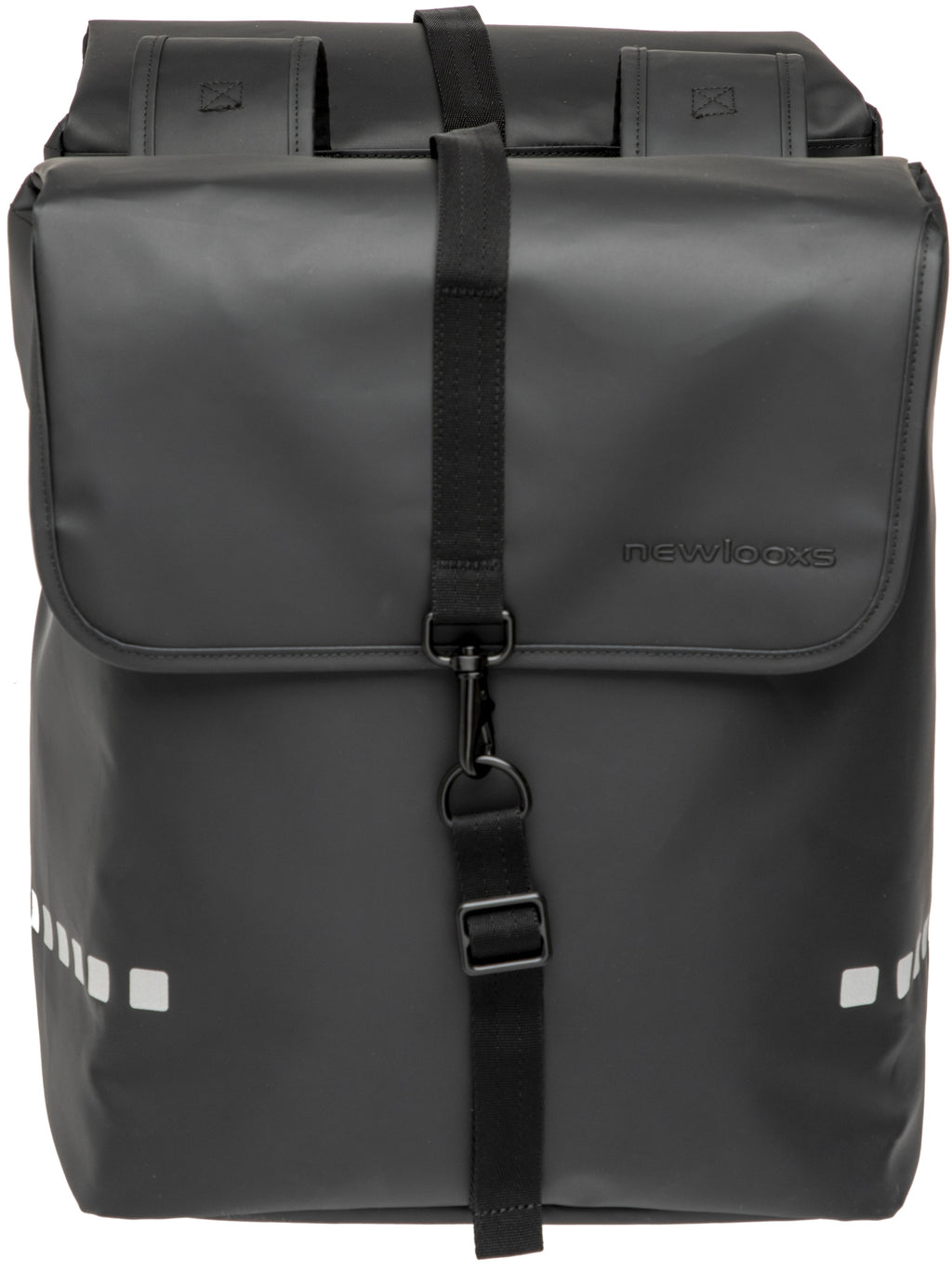 Dubbele fietstas New Looxs Odense 39 liter 34 x 16 x 38 cm (x2) - zwart