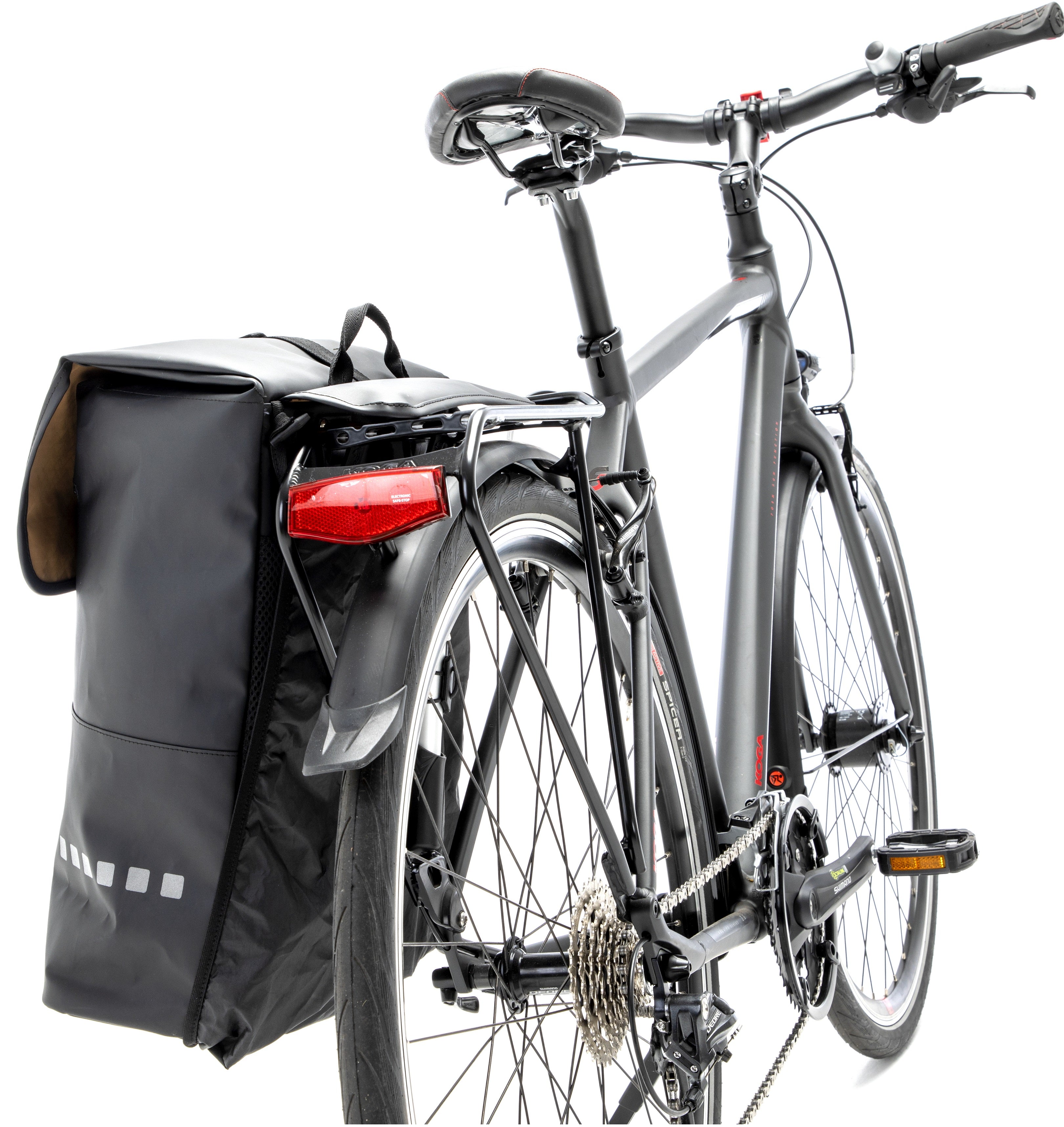Rugzak New Looxs Odense Backpack 18 liter 30 x 17 x 43 cm - zwart