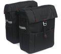 Dubbele fietstas New Looxs Vigo Double Racktime 37 liter 31 x 40 x 15 cm (2x) - zwart