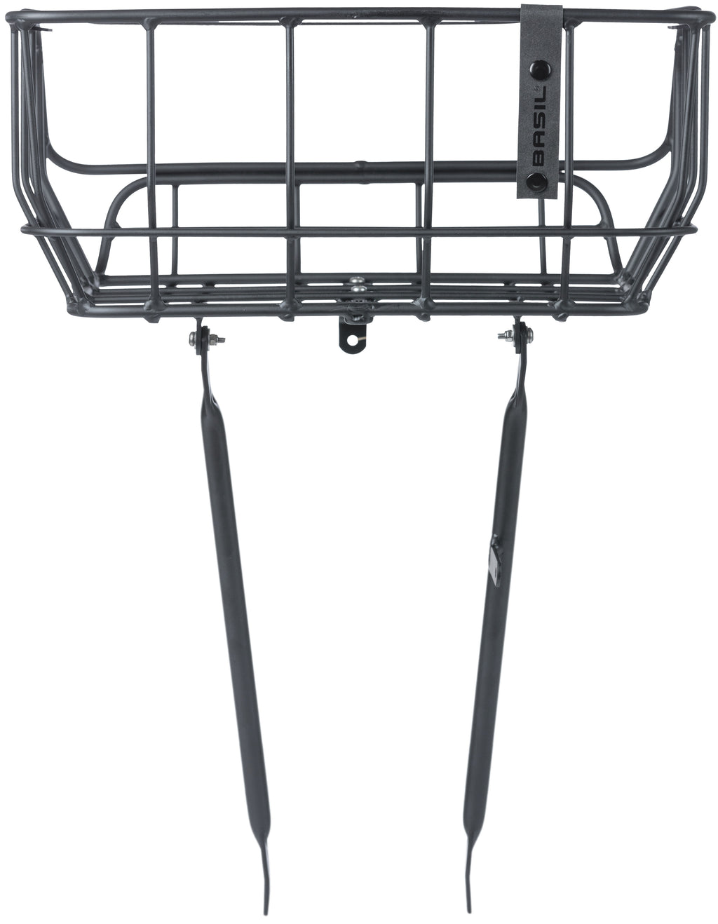 Fietsmand Basil Portland Front 25 liter 43 x 36 x 22 cm - mat zwart