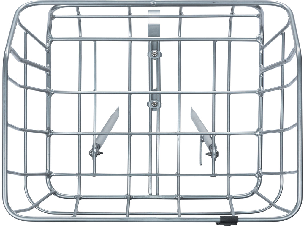 Fietsmand Basil Portland Front 25 liter 43 x 36 x 22 cm - chroom
