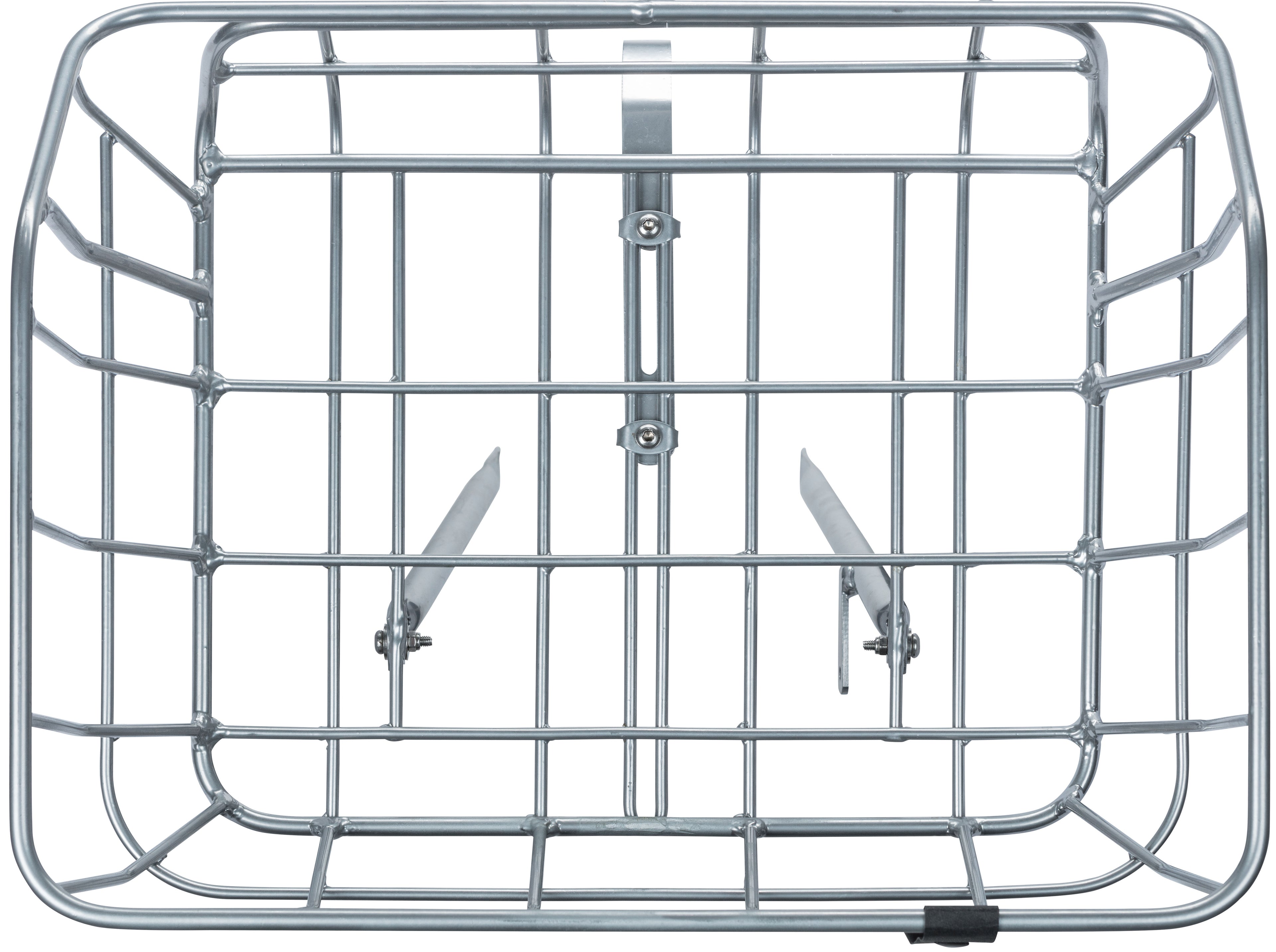 Fietsmand Basil Portland Front 25 liter 43 x 36 x 22 cm - chroom