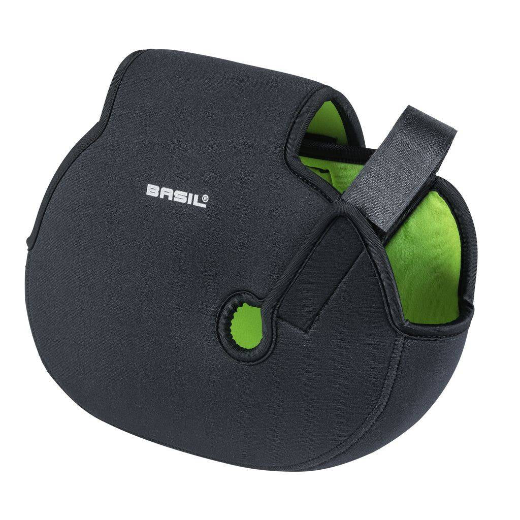 Neopreen hoes Basil voor E-bike middenmotor - universeel - zwart