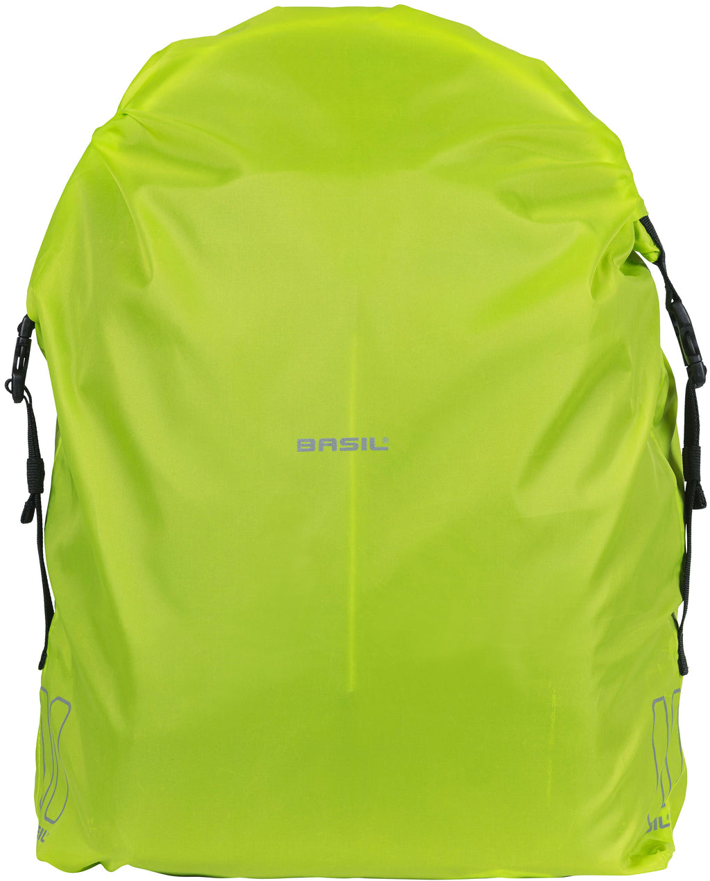 Regenhoes Basil "Keep Dry and Clean" - verticaal - neon geel