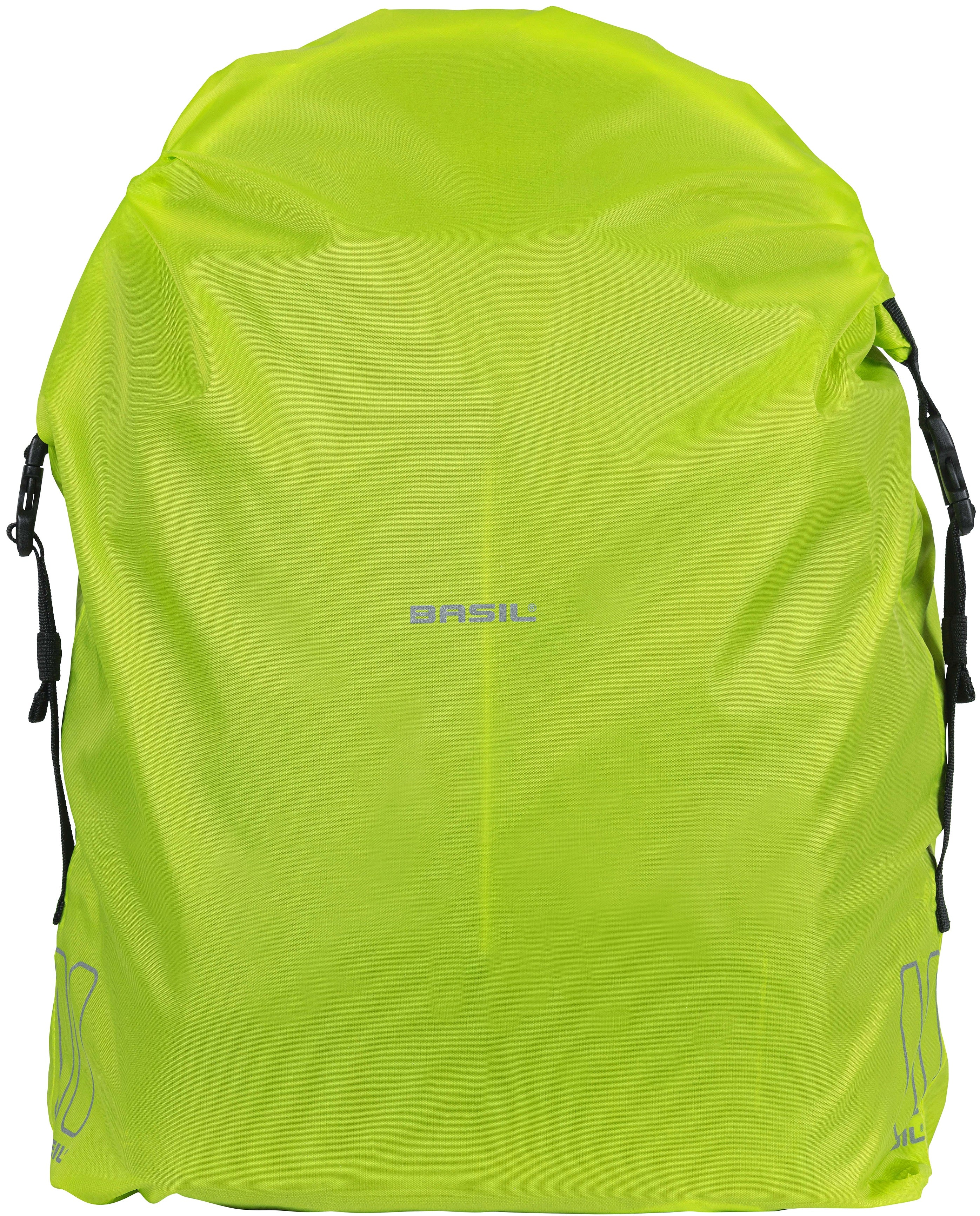 Regenhoes Basil "Keep Dry and Clean" - verticaal - neon geel