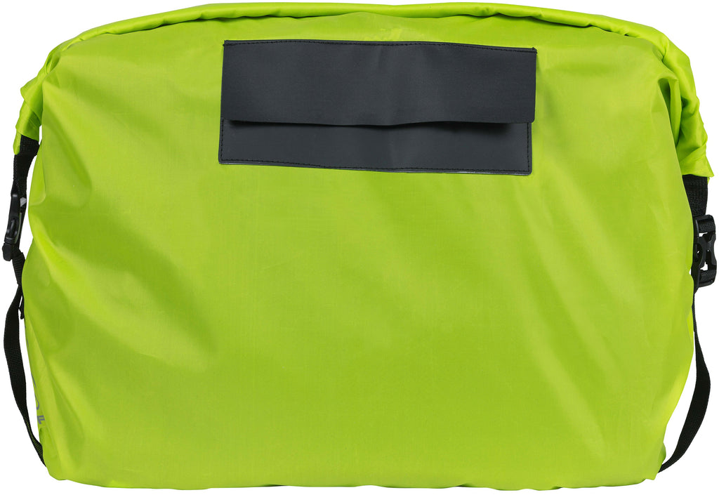 Regenhoes Basil "Keep Dry and Clean" - horizontaal - neon geel