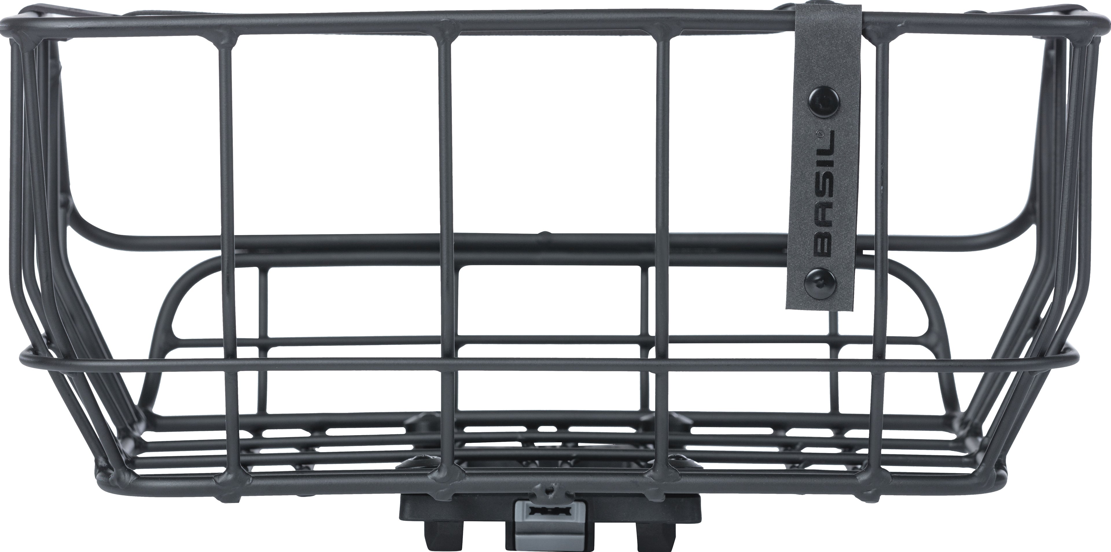 Fietsmand Basil Portland Rear MIK 25 liter 43 x 36 x 22 cm - mat zwart