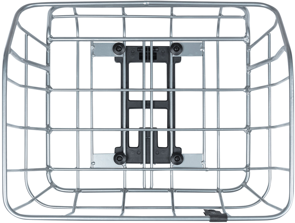 Fietsmand Basil Portland Rear MIK 25 liter 43 x 36 x 22 cm - chroom