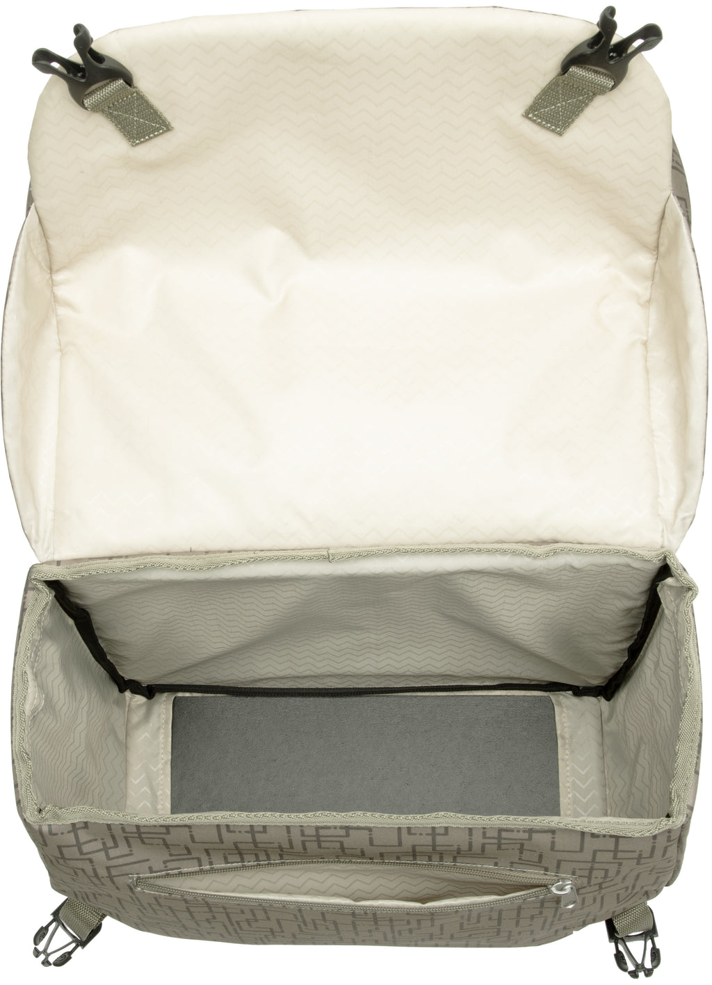 Dubbele fietstas New Looxs Mondi Joy Double MIK 38 liter 37 x 16 x 32 cm (2x) - ivy walnut